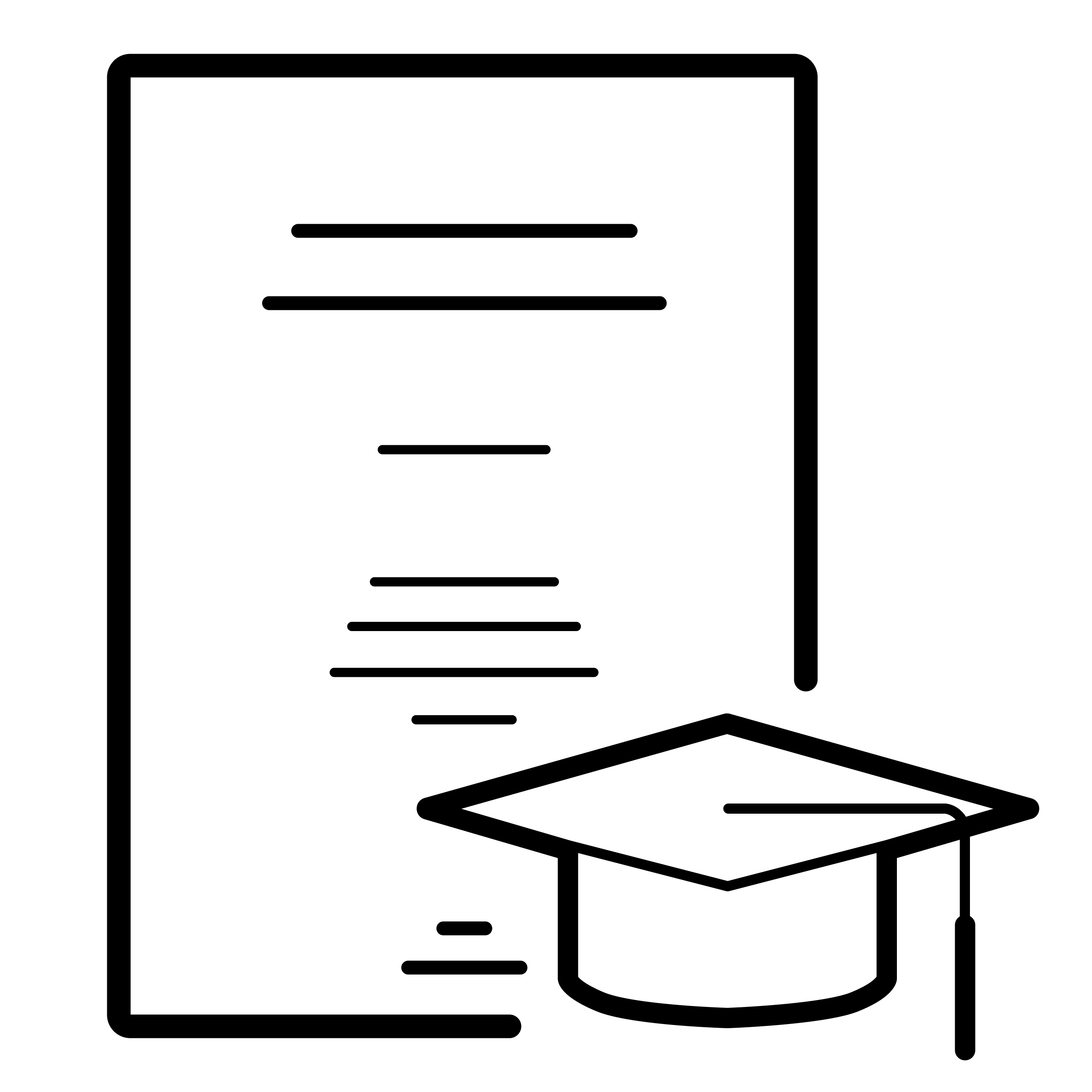 An icon representing a thesis