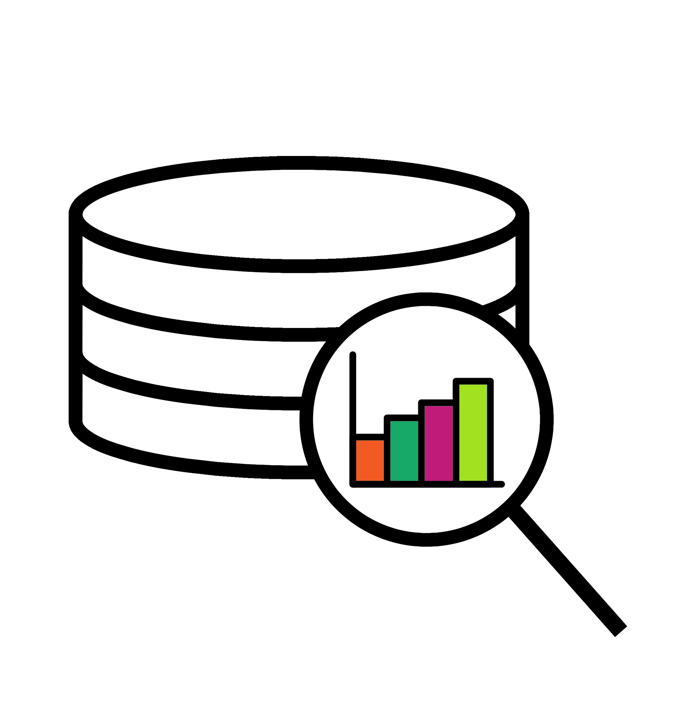 An icon representing a dataset